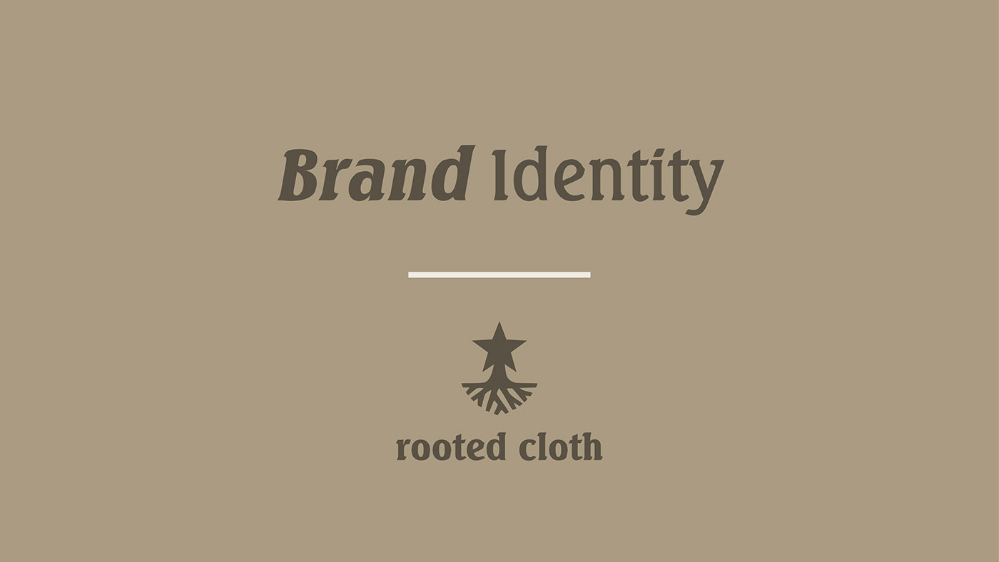 Rooted Cloth Brand Identity